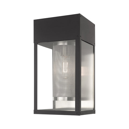Livex Lighting - 20762-04 - One Light Outdoor Wall Lantern - Franklin - Black