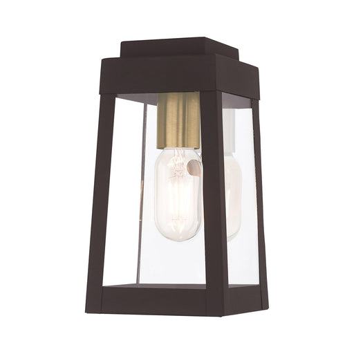 Livex Lighting - 20851-07 - One Light Outdoor Wall Lantern - Oslo - Bronze