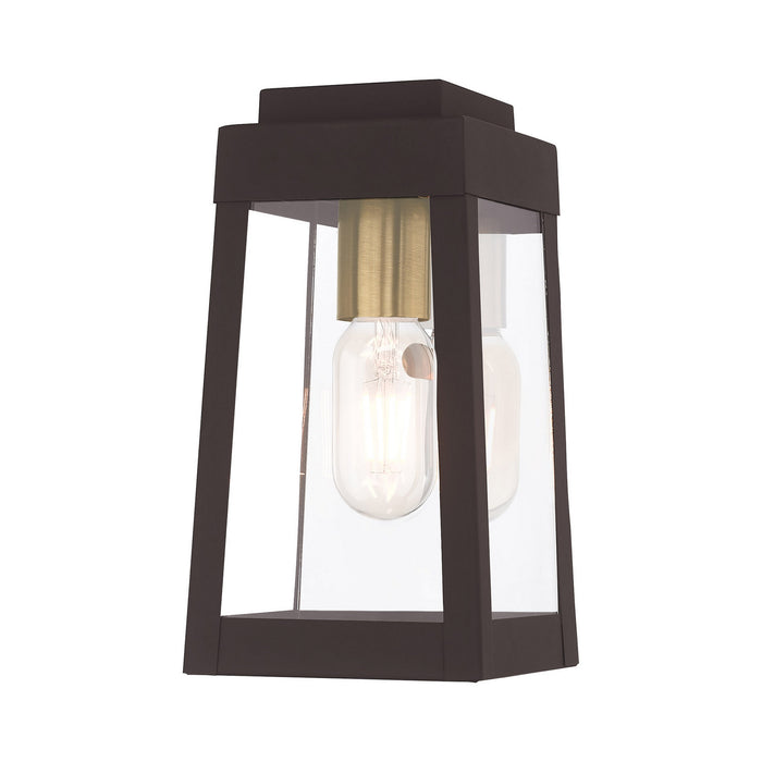 Livex Lighting - 20851-07 - One Light Outdoor Wall Lantern - Oslo - Bronze