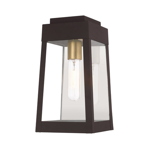 Livex Lighting - 20852-07 - One Light Outdoor Wall Lantern - Oslo - Bronze