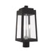 Livex Lighting - 20856-04 - Three Light Post-Top Lanterm - Oslo - Black