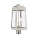 Livex Lighting - 20856-91 - Three Light Post-Top Lanterm - Oslo - Brushed Nickel