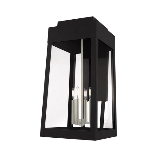 Livex Lighting - 20861-04 - Four Light Outdoor Wall Lantern - Oslo - Black