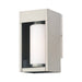 Livex Lighting - 20981-91 - One Light Outdoor Wall Lantern - Bleecker - Brushed Nickel