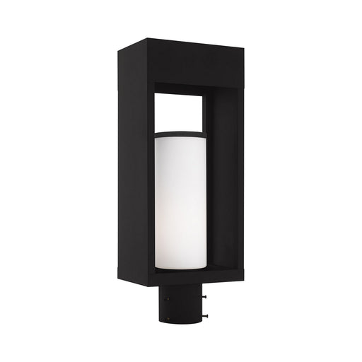Livex Lighting - 20985-04 - One Light Outdoor Post-Top Lanterm - Bleecker - Black