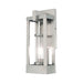 Livex Lighting - 20992-91 - One Light Outdoor Wall Lantern - Delancey - Brushed Nickel