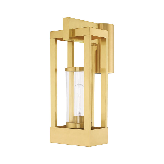 Livex Lighting - 20994-12 - One Light Outdoor Post-Top Lanterm - Delancey - Satin Brass