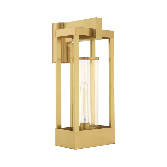 Livex Lighting - 20996-12 - One Light Outdoor Post-Top Lanterm - Delancey - Satin Brass