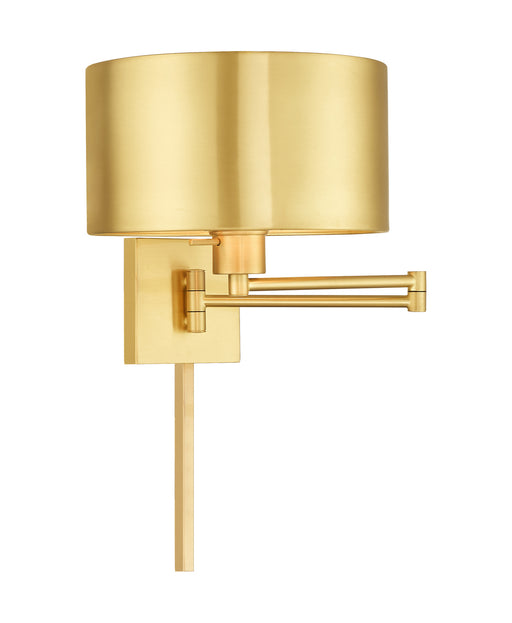 Livex Lighting - 40034-12 - One Light Swing Arm Wall Lamp - Swing Arm Wall Lamps - Satin Brass