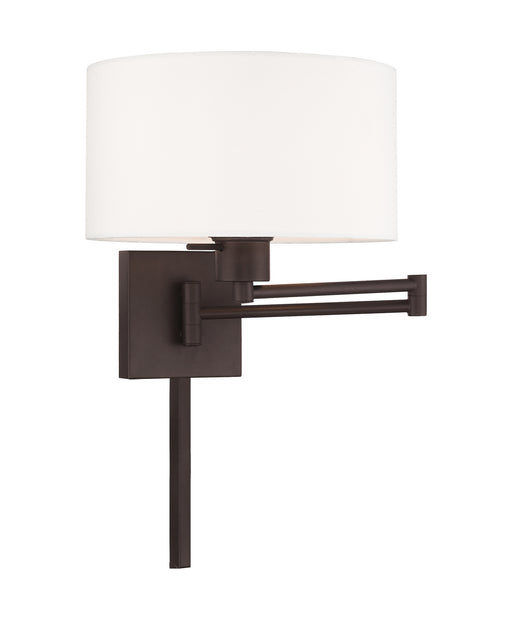 Livex Lighting - 40036-07 - One Light Swing Arm Wall Lamp - Swing Arm Wall Lamps - Bronze