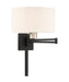 Livex Lighting - 40037-04 - One Light Swing Arm Wall Lamp - Swing Arm Wall Lamps - Black