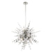 Livex Lighting - 40076-05 - Six Light Pendant - Circulo - Polished Chrome
