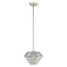 Livex Lighting - 40401-91 - One Light Mini Pendant - Amsterdam - Brushed Nickel