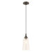 Livex Lighting - 40648-92 - One Light Mini Pendant - Art Glass Mini Pendants - English Bronze