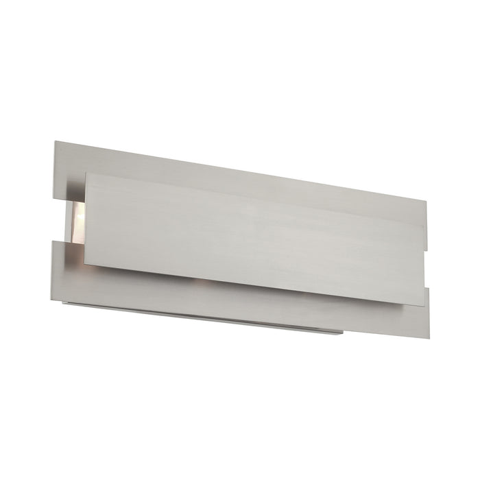 Livex Lighting - 40693-91 - Three Light Bath Vanity - Varick - Brushed Nickel