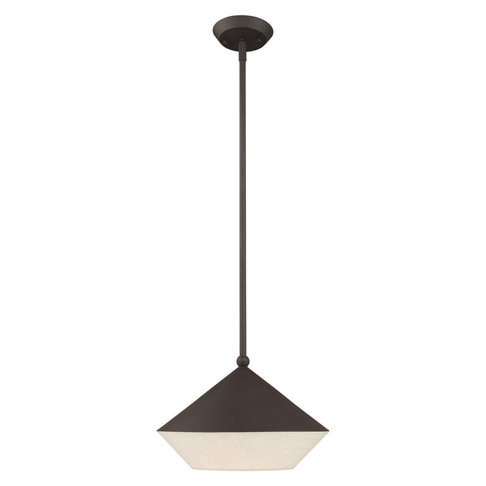 Livex Lighting - 40715-07 - One Light Mini Pendant - Stockholm - Bronze