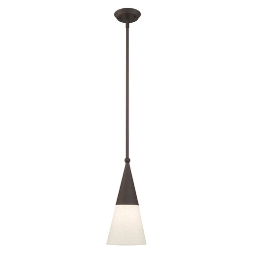Livex Lighting - 40716-07 - One Light Mini Pendant - Stockholm - Bronze
