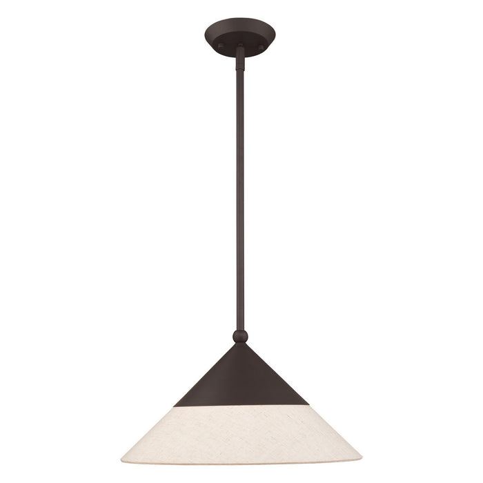 Livex Lighting - 40717-07 - One Light Mini Pendant - Stockholm - Bronze