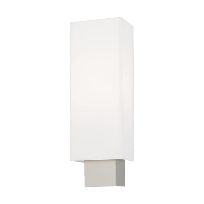 Livex Lighting - 41092-91 - One Light Wall Sconce - Clark - Brushed Nickel