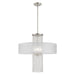 Livex Lighting - 41122-91 - Four Light Pendant - Bella Vista - Brushed Nickel