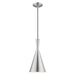 Livex Lighting - 41185-66 - One Light Mini Pendant - Metal Shade Mini Pendants - Brushed Aluminum