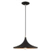 Livex Lighting - 41187-04 - One Light Mini Pendant - Metal Shade Mini Pendants - Black