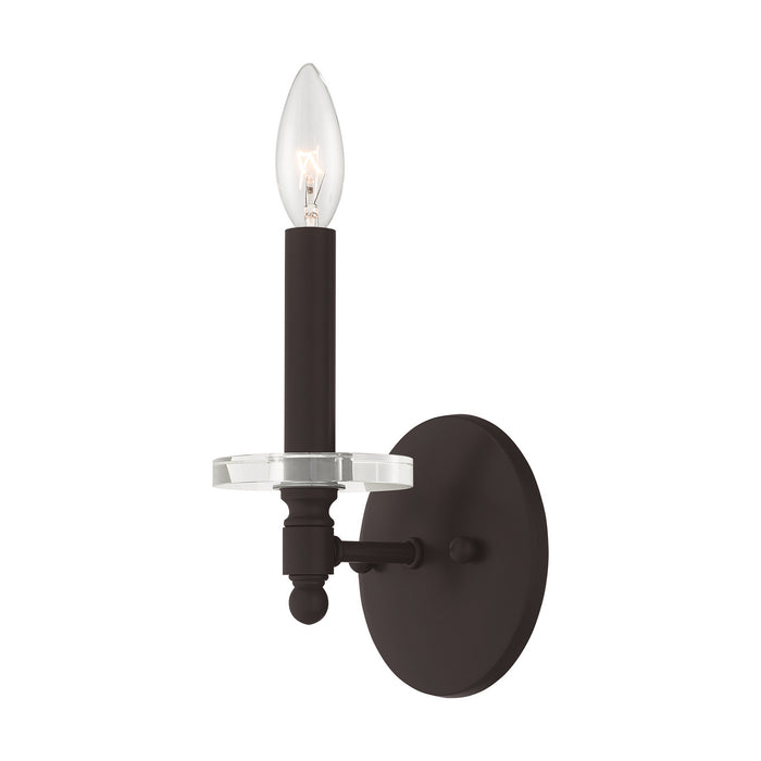 Livex Lighting - 42701-07 - One Light Wall Sconce - Bancroft - Bronze
