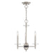 Livex Lighting - 42703-91 - Three Light Mini Chandelier - Bancroft - Brushed Nickel