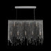 Allegri - 035160-010-FR001 - Nine Light Island Pendant - Gocce - Chrome