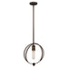 Artcraft - AC10901OB - One Light Pendant - Linden - Bronze