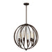 Artcraft - AC10906OB - Six Light Chandelier - Linden - Bronze