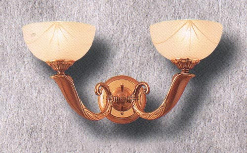 Classic Lighting - 5652 ABZ - Two Light Wall Sconce - Valencia - Antique Bronze