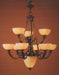 Classic Lighting - 5656 ABZ - Ten Light Chandelier - Valencia - Antique Bronze