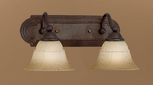 Classic Lighting - 69632 RSB TCG - Two Light Vanity - Providence - Rustic Bronze