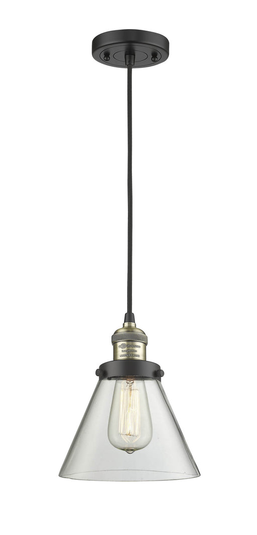 Innovations - 201C-BAB-G42-LED - LED Mini Pendant - Franklin Restoration - Black Antique Brass
