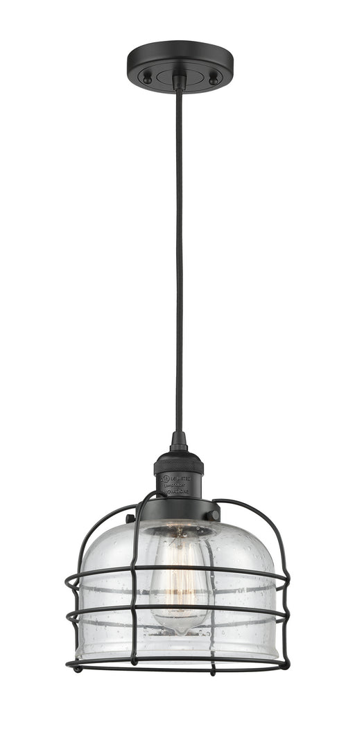 Innovations - 201C-BK-G74-CE-LED - LED Mini Pendant - Franklin Restoration - Matte Black
