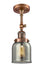 Innovations - 201F-AC-G53-LED - LED Semi-Flush Mount - Franklin Restoration - Antique Copper