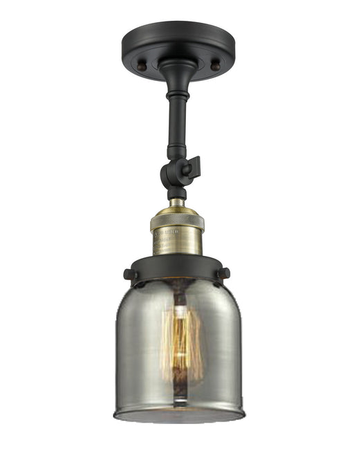Innovations - 201F-BAB-G53-LED - LED Semi-Flush Mount - Franklin Restoration - Black Antique Brass