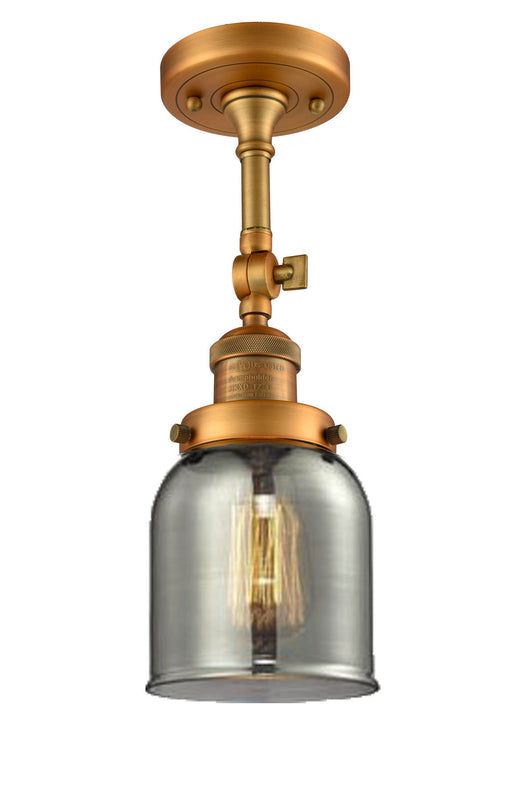 Innovations - 201F-BB-G53-LED - LED Semi-Flush Mount - Franklin Restoration - Brushed Brass