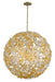 Corbett Lighting - 279-412 - 12 Light Pendant - Milan - Gold Leaf