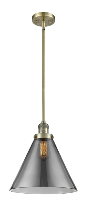 Innovations - 201S-AB-G43-L-LED - LED Mini Pendant - Franklin Restoration - Antique Brass