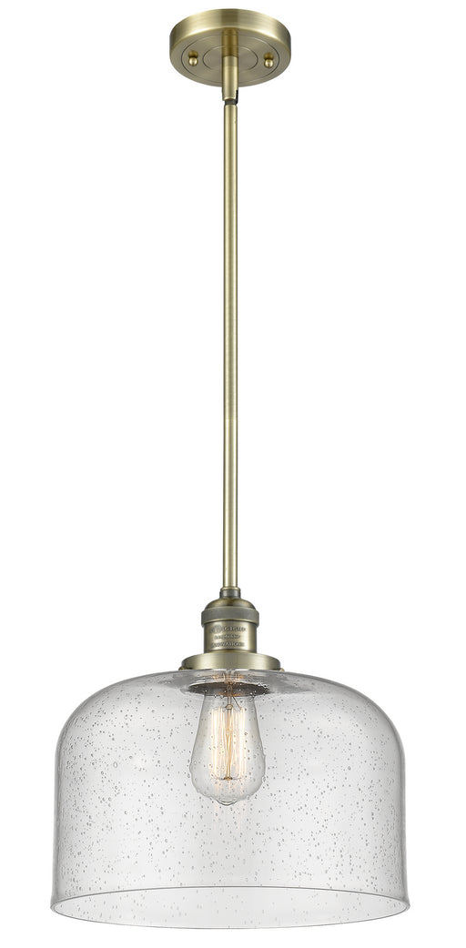 Innovations - 201S-AB-G74-L - One Light Mini Pendant - Franklin Restoration - Antique Brass
