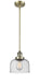 Innovations - 201S-AB-G74-LED - LED Mini Pendant - Franklin Restoration - Antique Brass