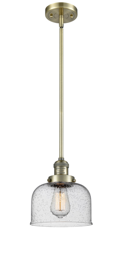Innovations - 201S-AB-G74-LED - LED Mini Pendant - Franklin Restoration - Antique Brass
