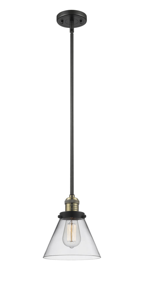 Innovations - 201S-BAB-G42-LED - LED Mini Pendant - Franklin Restoration - Black Antique Brass