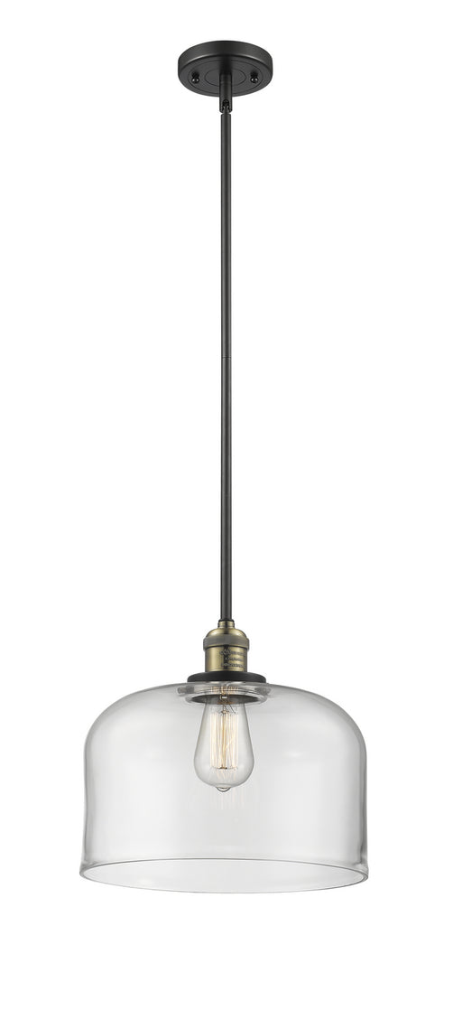 Innovations - 201S-BAB-G72-L-LED - LED Mini Pendant - Franklin Restoration - Black Antique Brass