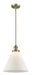 Innovations - 201S-BB-G41-L - One Light Mini Pendant - Franklin Restoration - Brushed Brass
