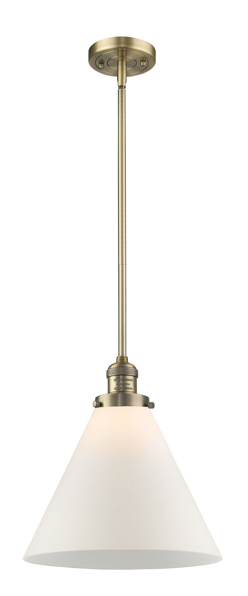 Innovations - 201S-BB-G41-L - One Light Mini Pendant - Franklin Restoration - Brushed Brass