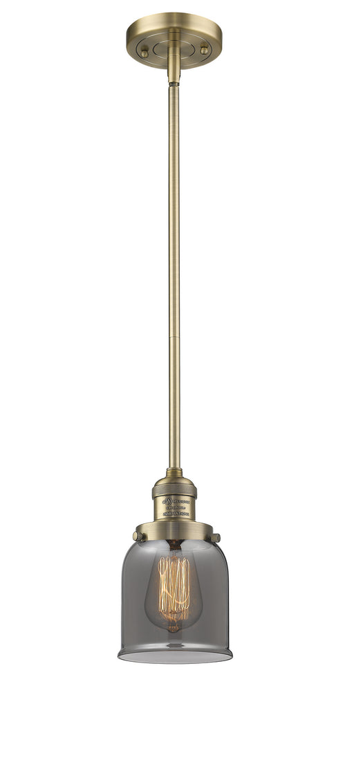 Innovations - 201S-BB-G53-LED - LED Mini Pendant - Franklin Restoration - Brushed Brass