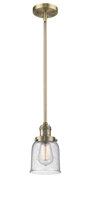 Innovations - 201S-BB-G54-LED - LED Mini Pendant - Franklin Restoration - Brushed Brass